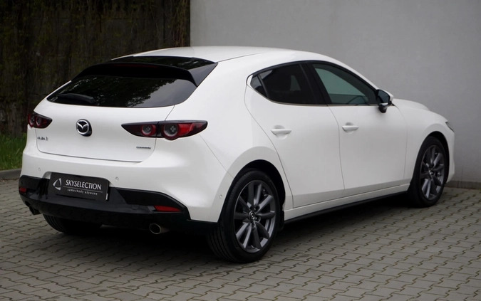 Mazda 3 cena 109900 przebieg: 44000, rok produkcji 2021 z Jeziorany małe 232